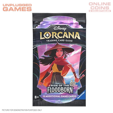 Lorcana - Series 2 - DLC Rise Of The Floodborn - SEALED SINGLE BOOSTER PACK