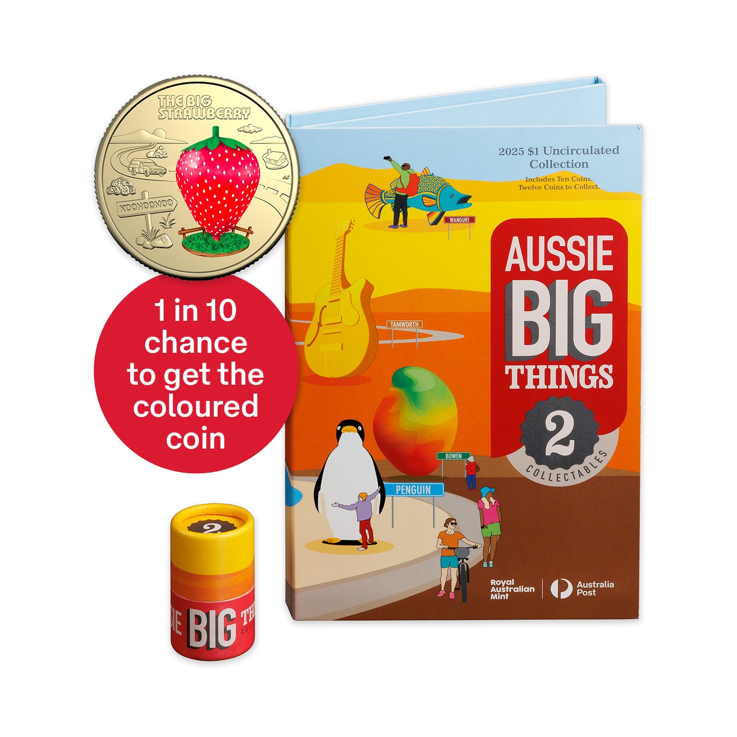 2025 Aussie Big Things 2 - Folder and Tube Set