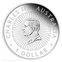 2025 Perth Mint 1oz Silver Proof Snakeskin Jasper Coin - Great Southern Land