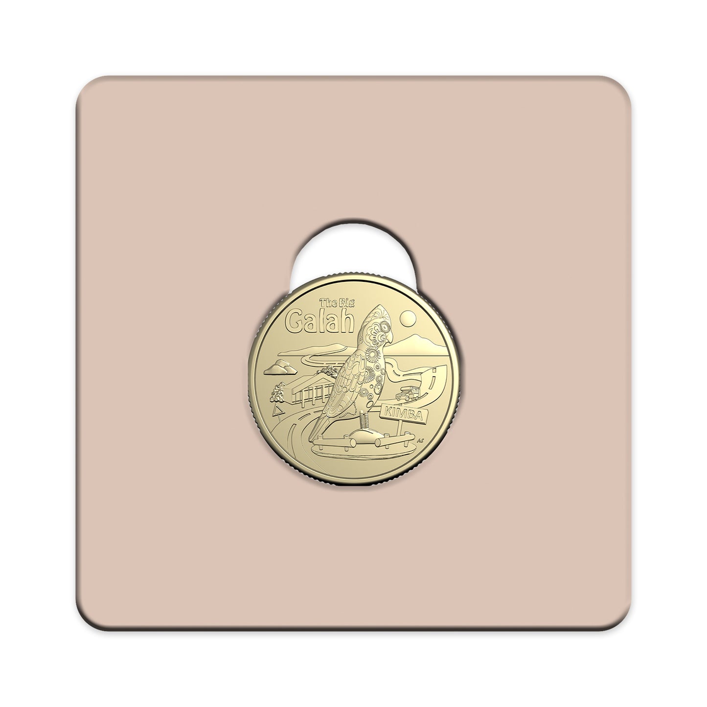 2025 Aussie Big Things 2 - Uncirculated $1 Coin in Card -  The Big Galah