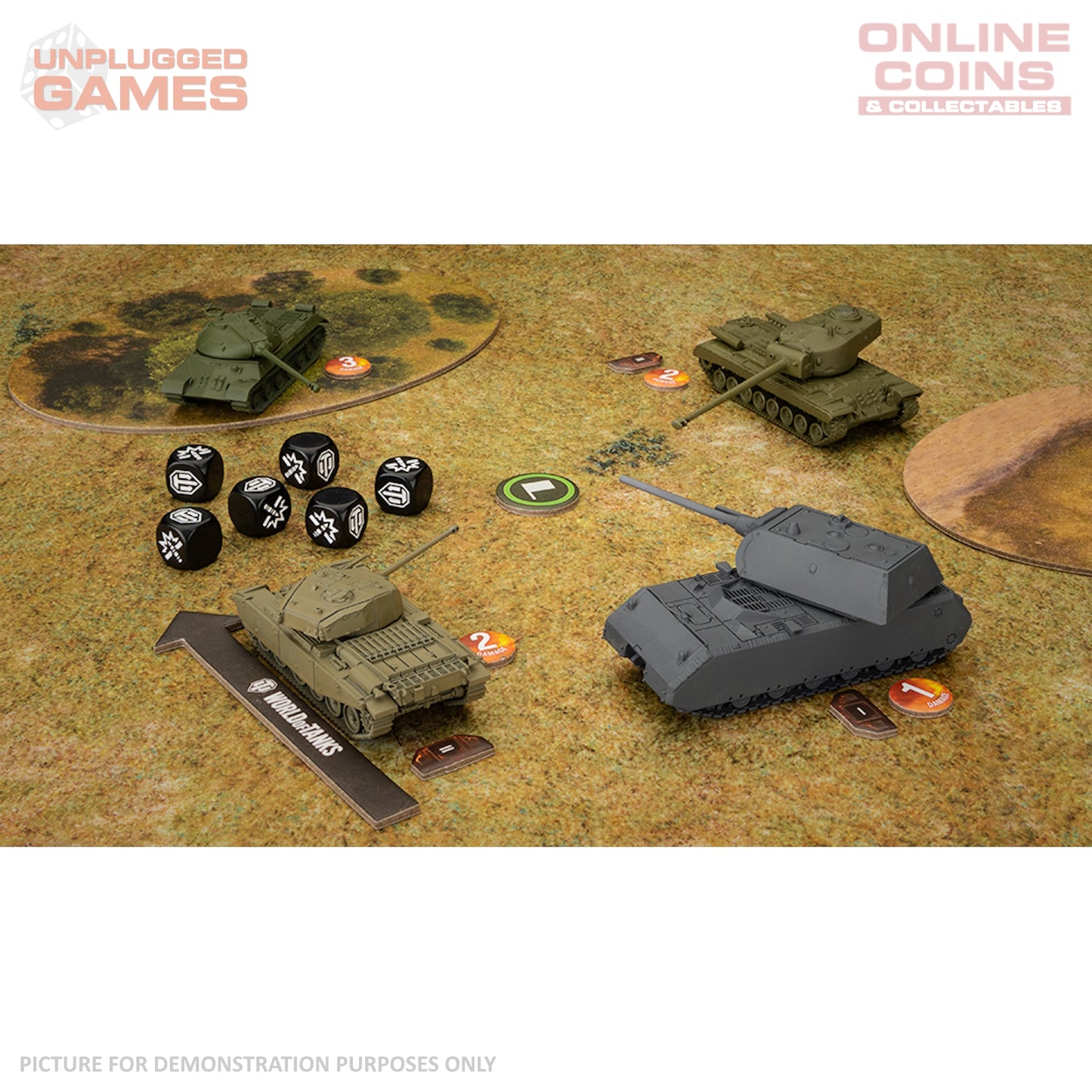 World of Tanks Miniatures Game Starter Set - New 2023 Edition