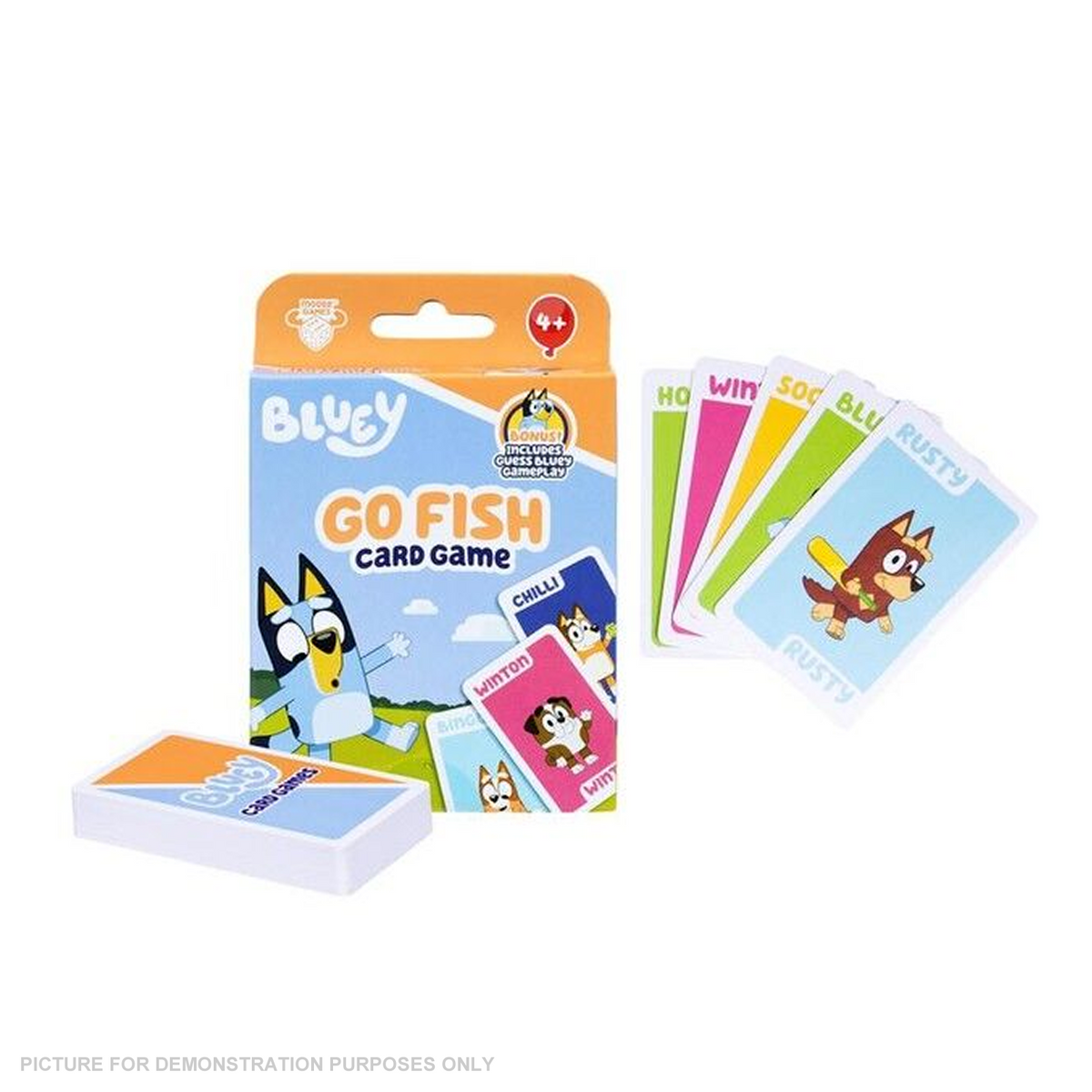 Bluey Go Fish Card Game