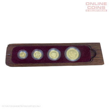 1989 Perth Mint Proof Nugget Gold Coin Collection 1.85oz Gold Weight