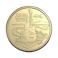 2025 Aussie Big Things 2 - Uncirculated $1 Coin in Card -  The Big Guitar