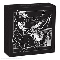 2026 Perth Mint Year Of the Horse - 1oz Silver Proof Coloured Coin