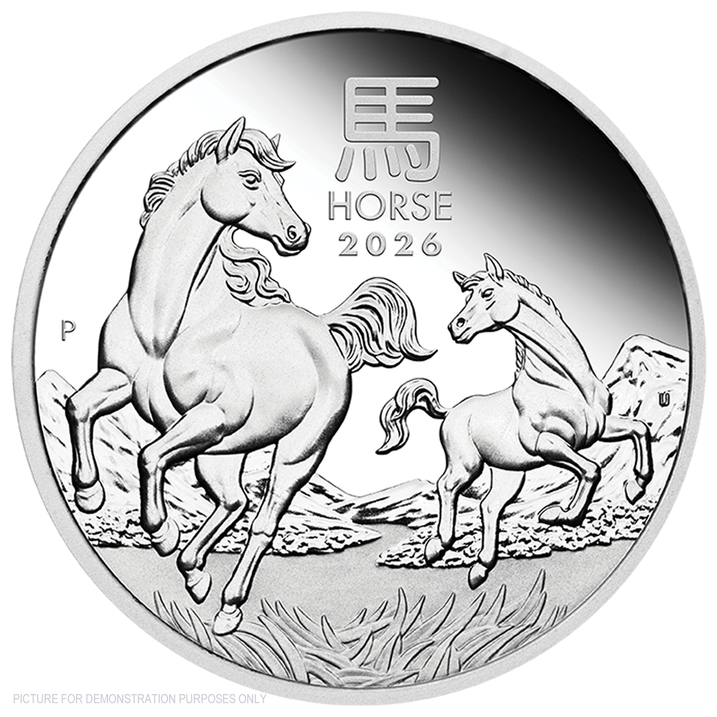 2026 Perth Mint Year Of the Horse - 1oz Silver Trio Set