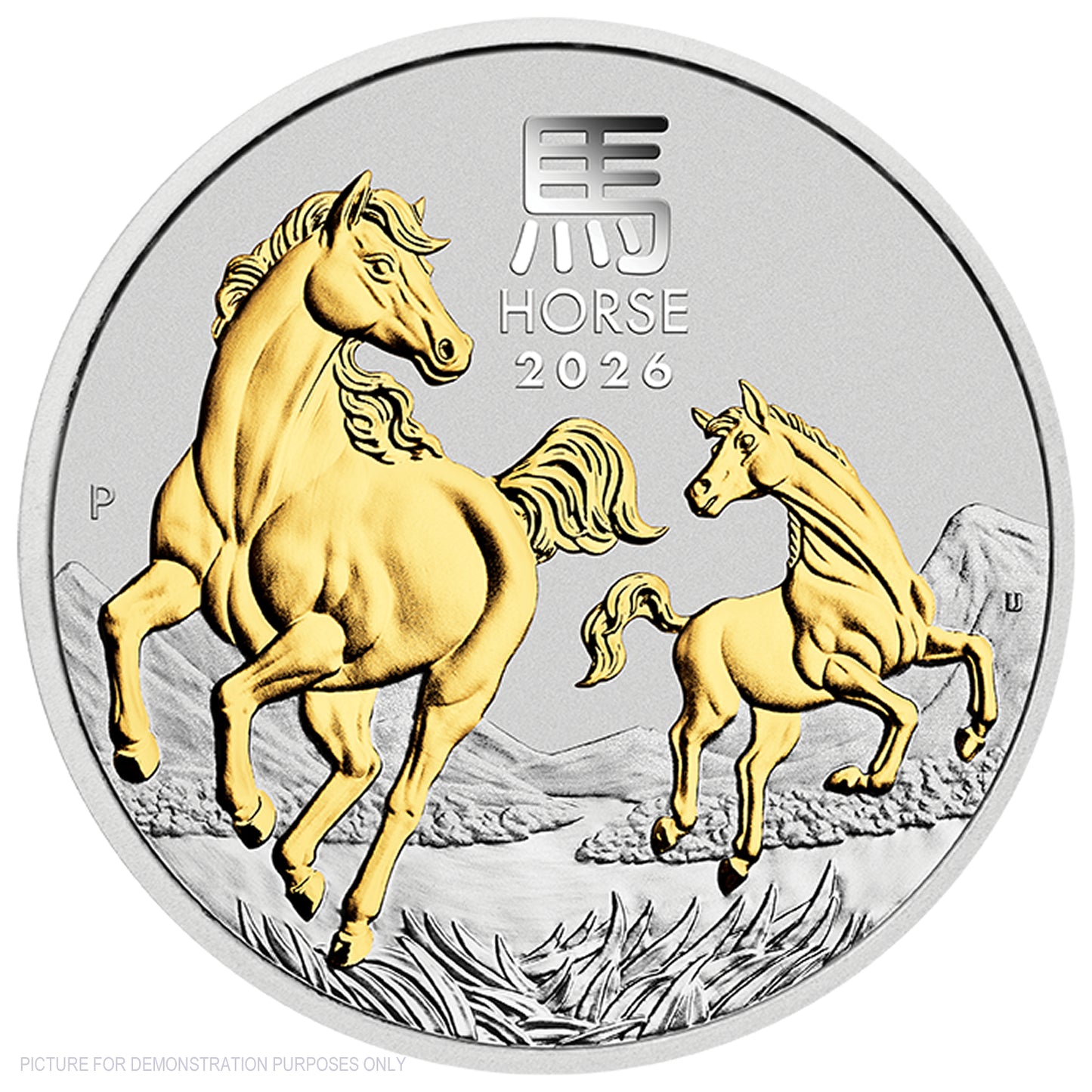 2026 Perth Mint Year Of the Horse - 1oz Silver Trio Set