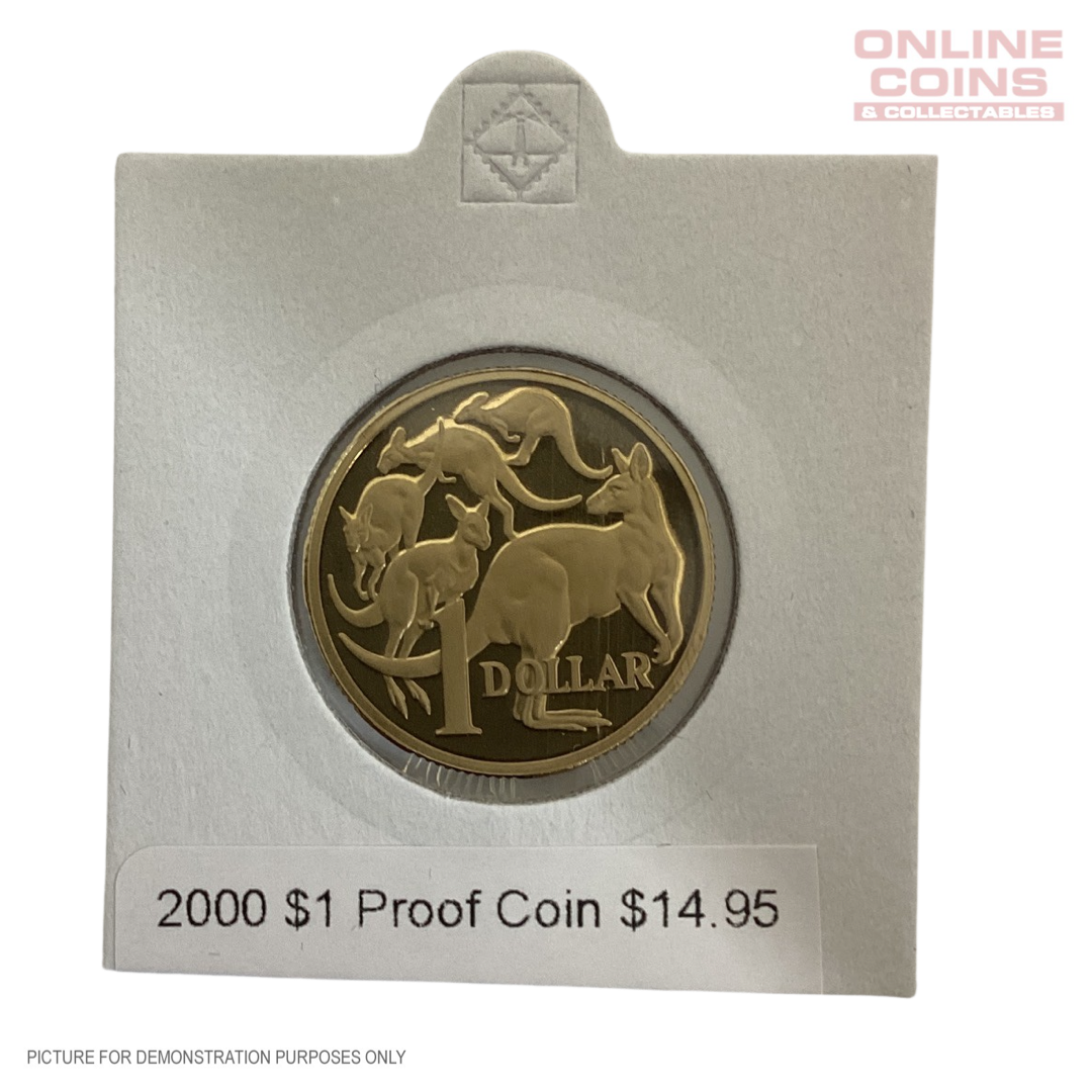 2000 Proof $1 coin - Loose in 2x2