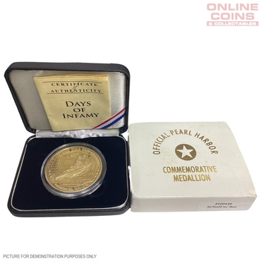 Days of Infamy: Pearl Harbour - 9/11 Commemorative Medallion