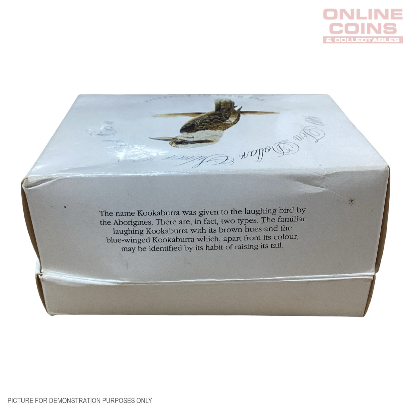 Royal Australian Mint 1989 Ten Dollar Silver Piedfort Coin In Damaged Box