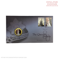 2006 - The Queen's 80th Birthday - Australia Post 50c PNC - 50th Anniversary of Annigoni portrait