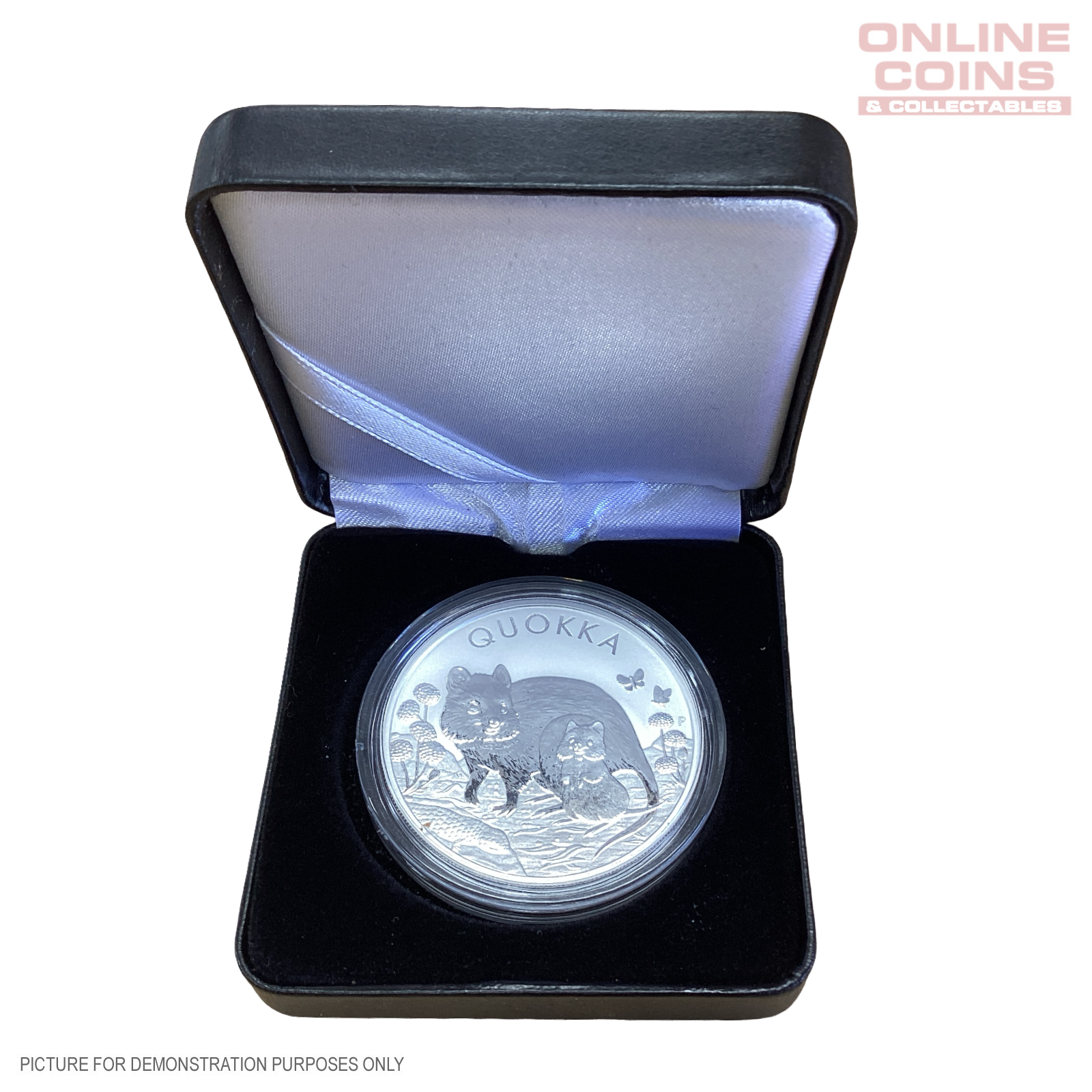 2021 Quokka 1oz 99.99% Silver Bullion Coin in Lighthouse Nobile Display Case