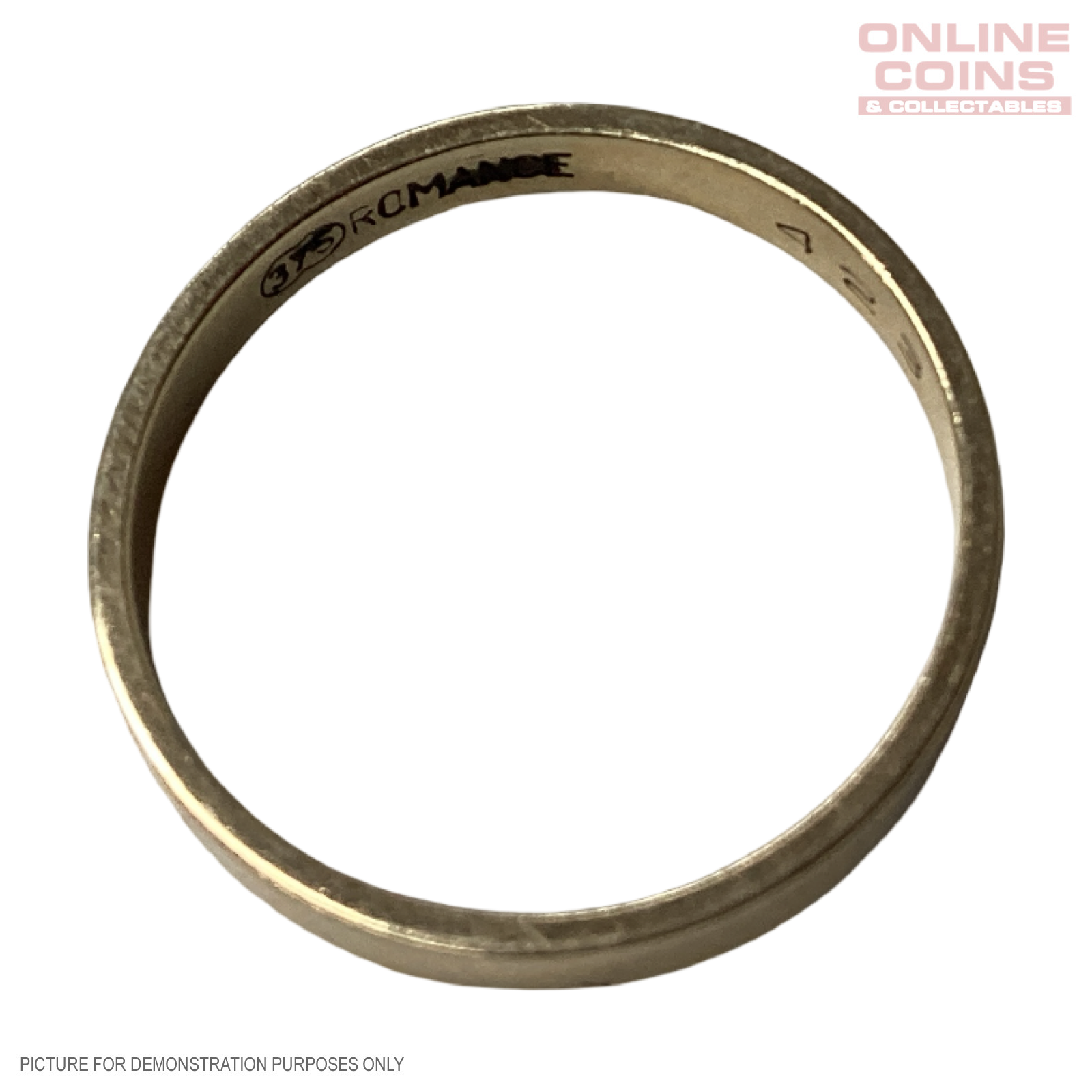 9ct Gold Romance Branded Ring