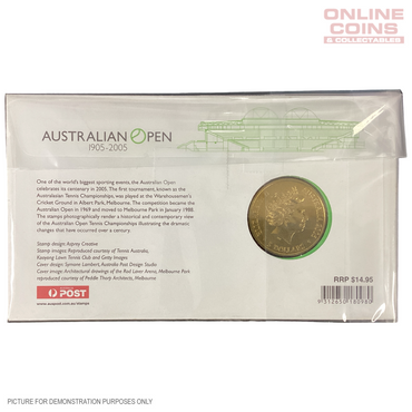 2005 - Australia Post - Royal Australian Mint - Australian Open Centenary PNC