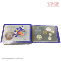 2001 RAM - Centenary of Federation - 6 Coin Proof Set - Damaged Outer Packaging