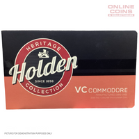 2016 - Royal Australian Mint - VC Commodore Coloured 50c Coin in Card