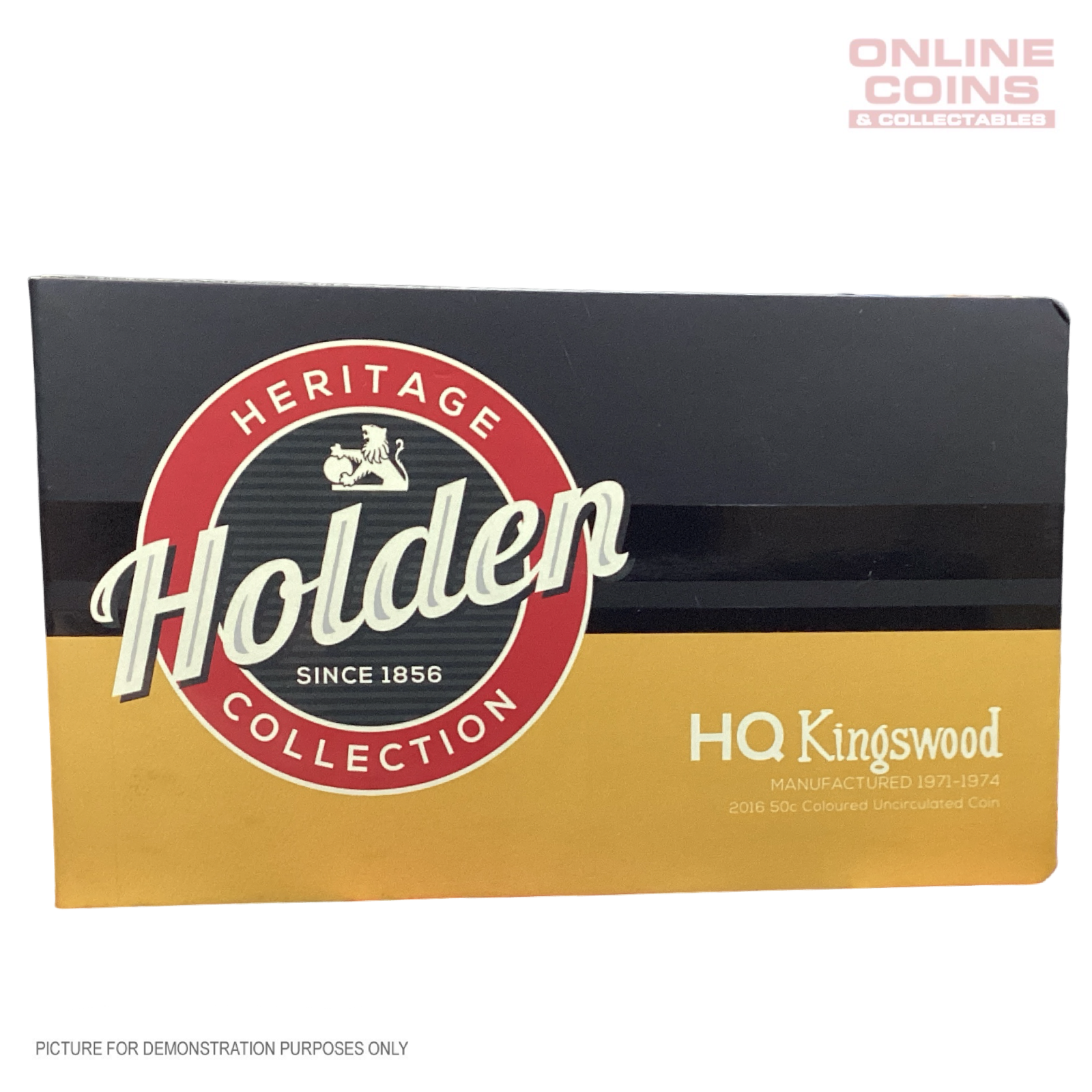 2016 - Royal Australian Mint - HQ Kingswood Coloured 50c Coin in Card