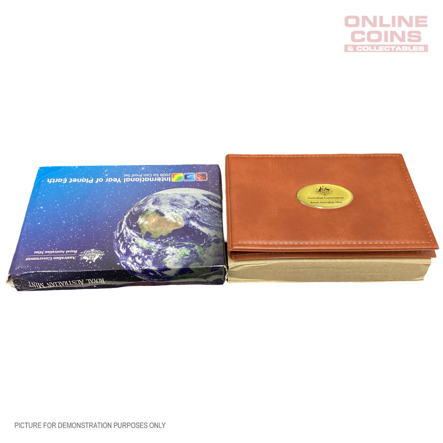 2008 - Royal Australian Mint - International Year of Planet Earth - Six Coin Proof Year Set (DAMAGED PACKAGING)
