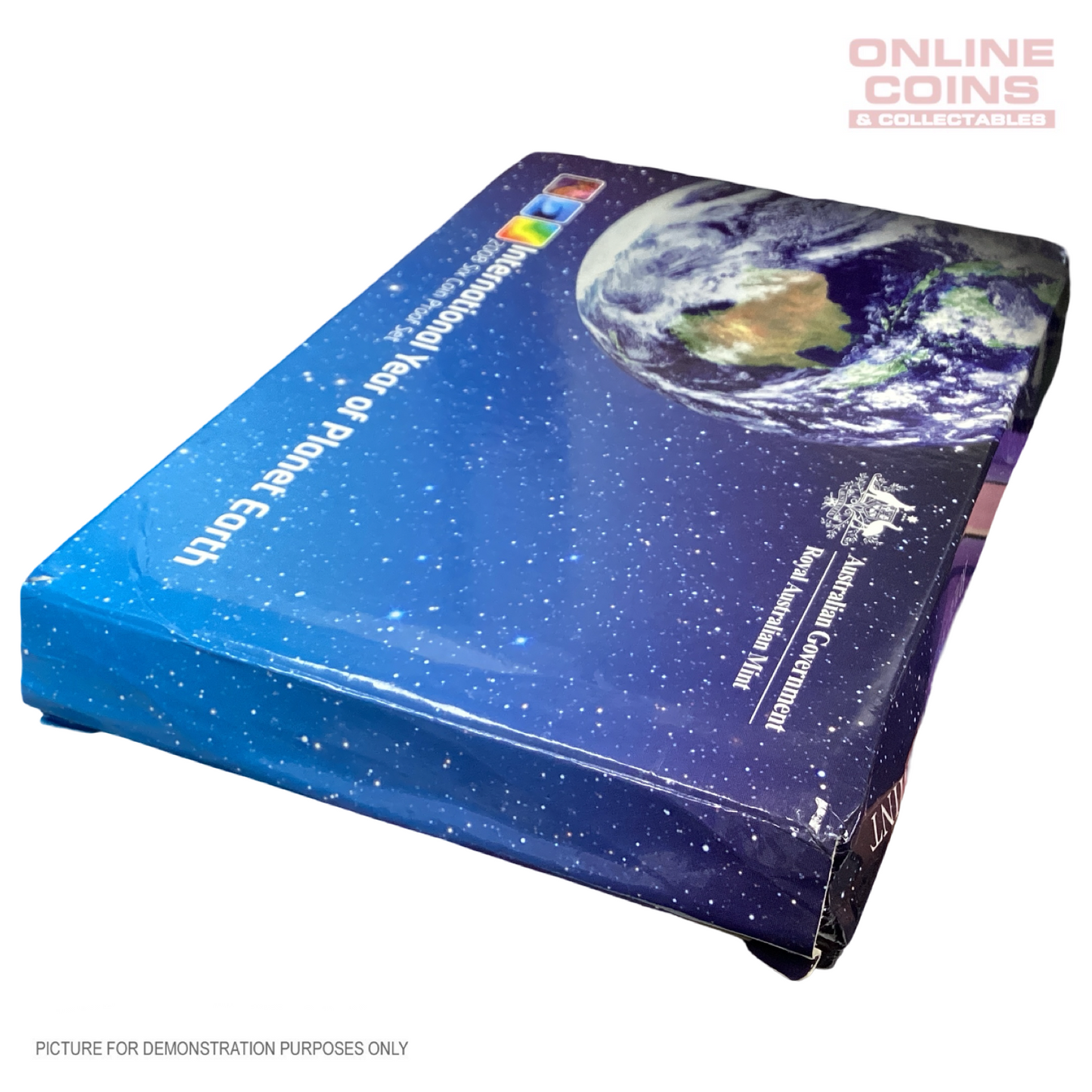 2008 - Royal Australian Mint - International Year of Planet Earth - Six Coin Proof Year Set (DAMAGED PACKAGING)