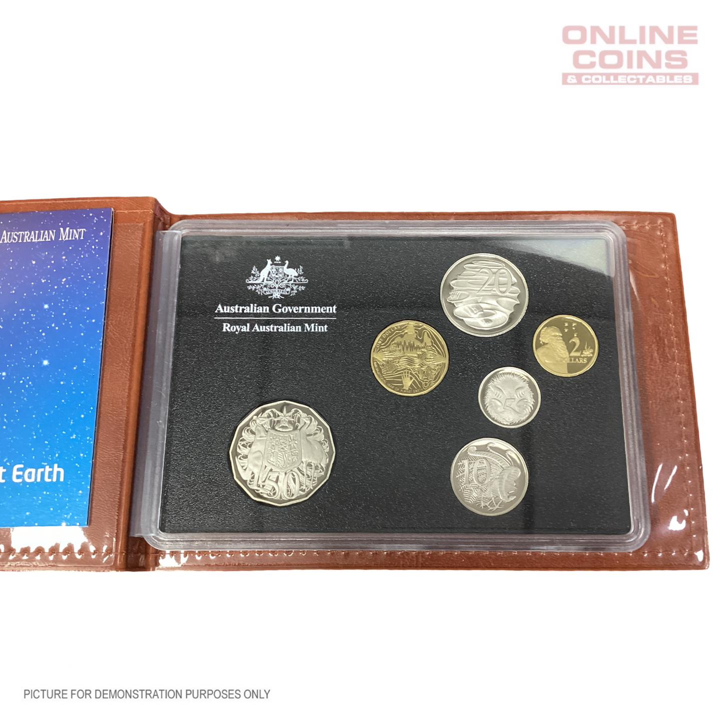 2008 - Royal Australian Mint - International Year of Planet Earth - Six Coin Proof Year Set (DAMAGED PACKAGING)