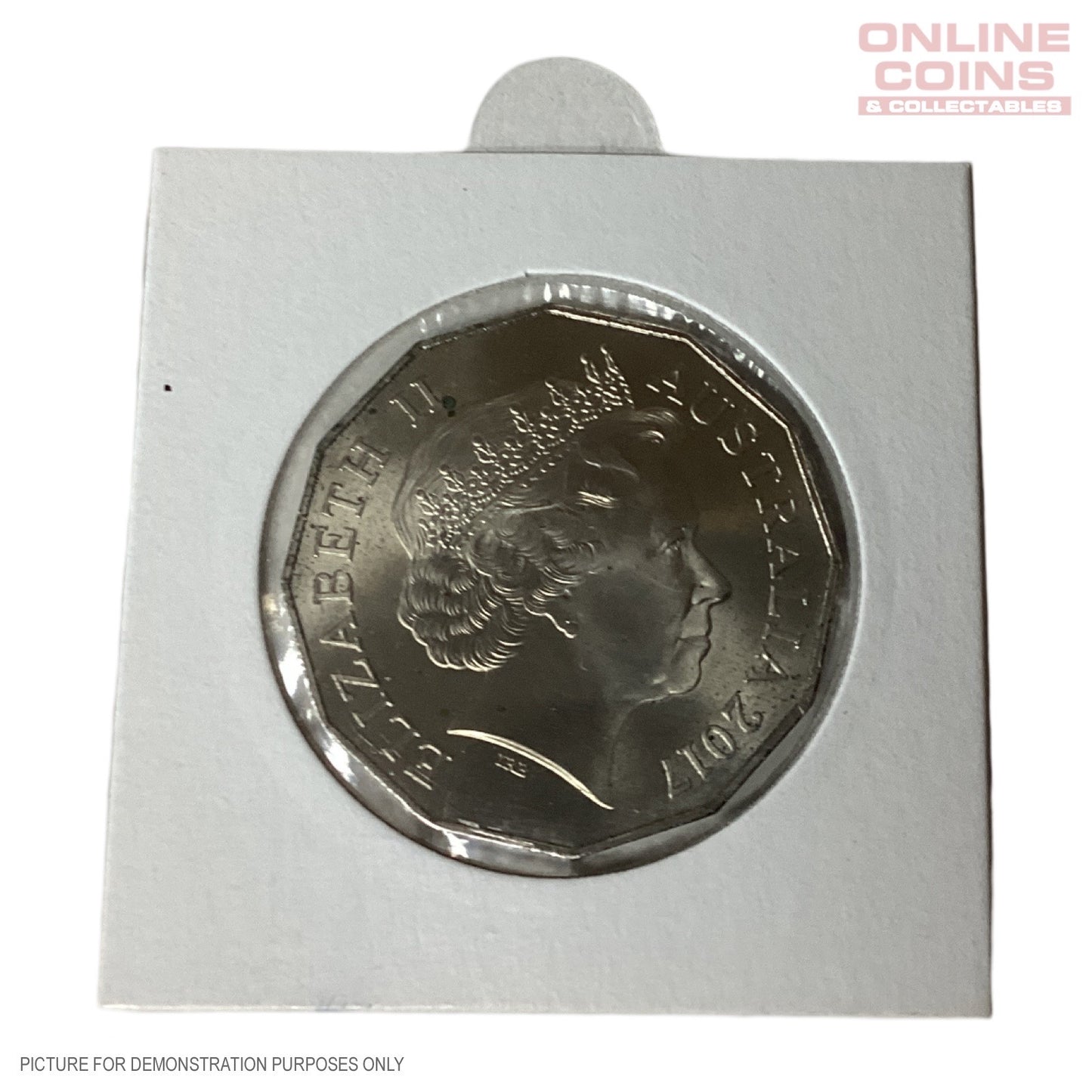 2017 Loose Ford Australian Classics Coloured 50c Coin In 2x2 From Ford Collection Tin - XY Falcon GT-HO