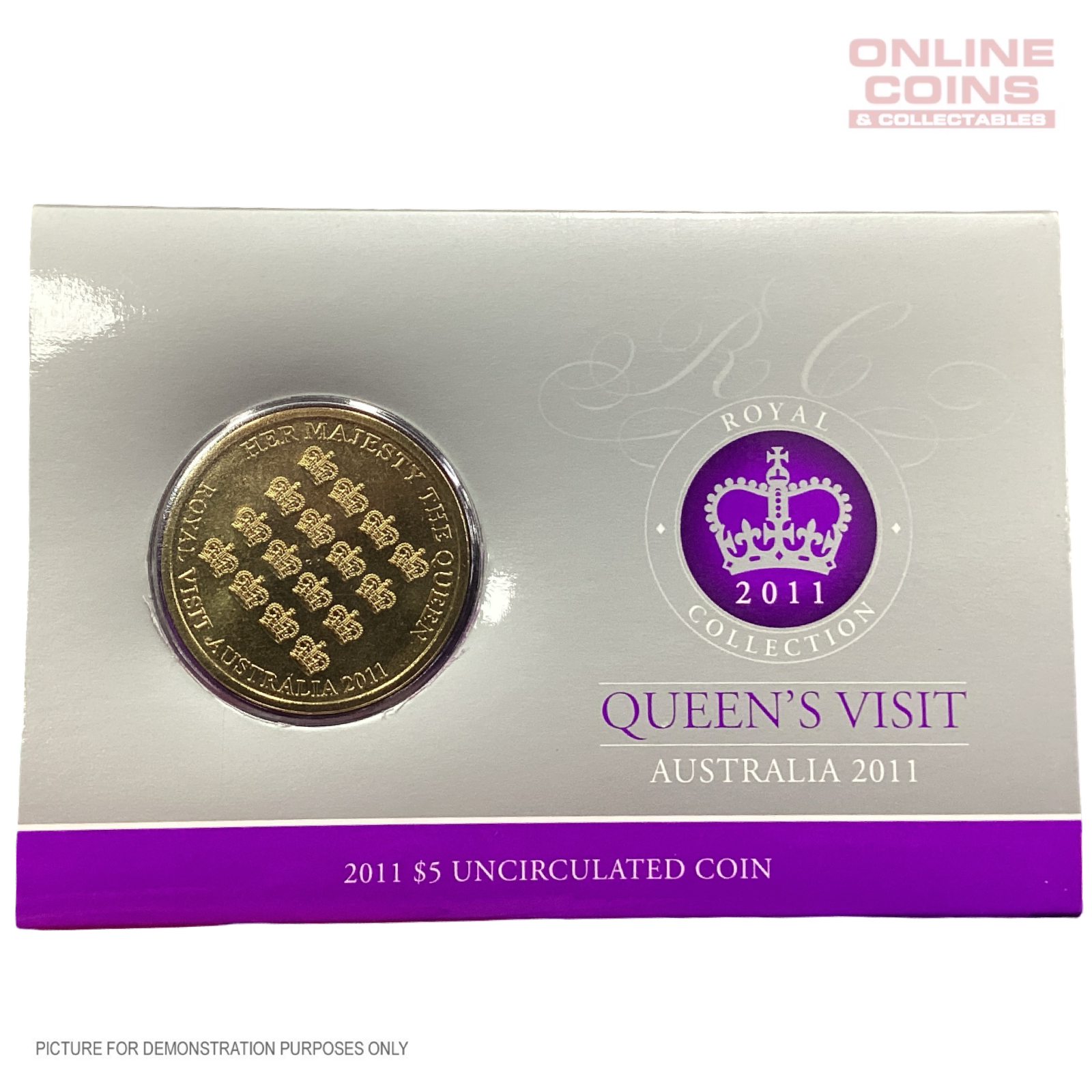 2011 $5 Uncirculated - Royal Collection - Queen's Visit