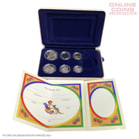 2001 Baby Proof Coin Set Koala Series - Missing Silver Medallion