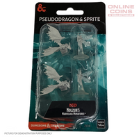 D&D Nolzurs Marvelous Unpainted Miniatures Sprite & Pseudodragon
