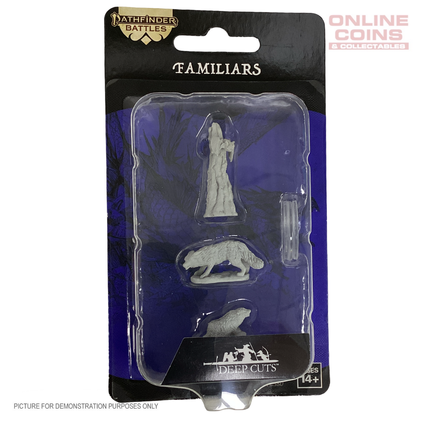 Pathfinder Deep Cuts Unpainted Miniatures Familiars