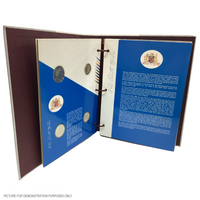 2001 Royal Australian Mint - Centenary of Federation 20 Coin Collection Folder