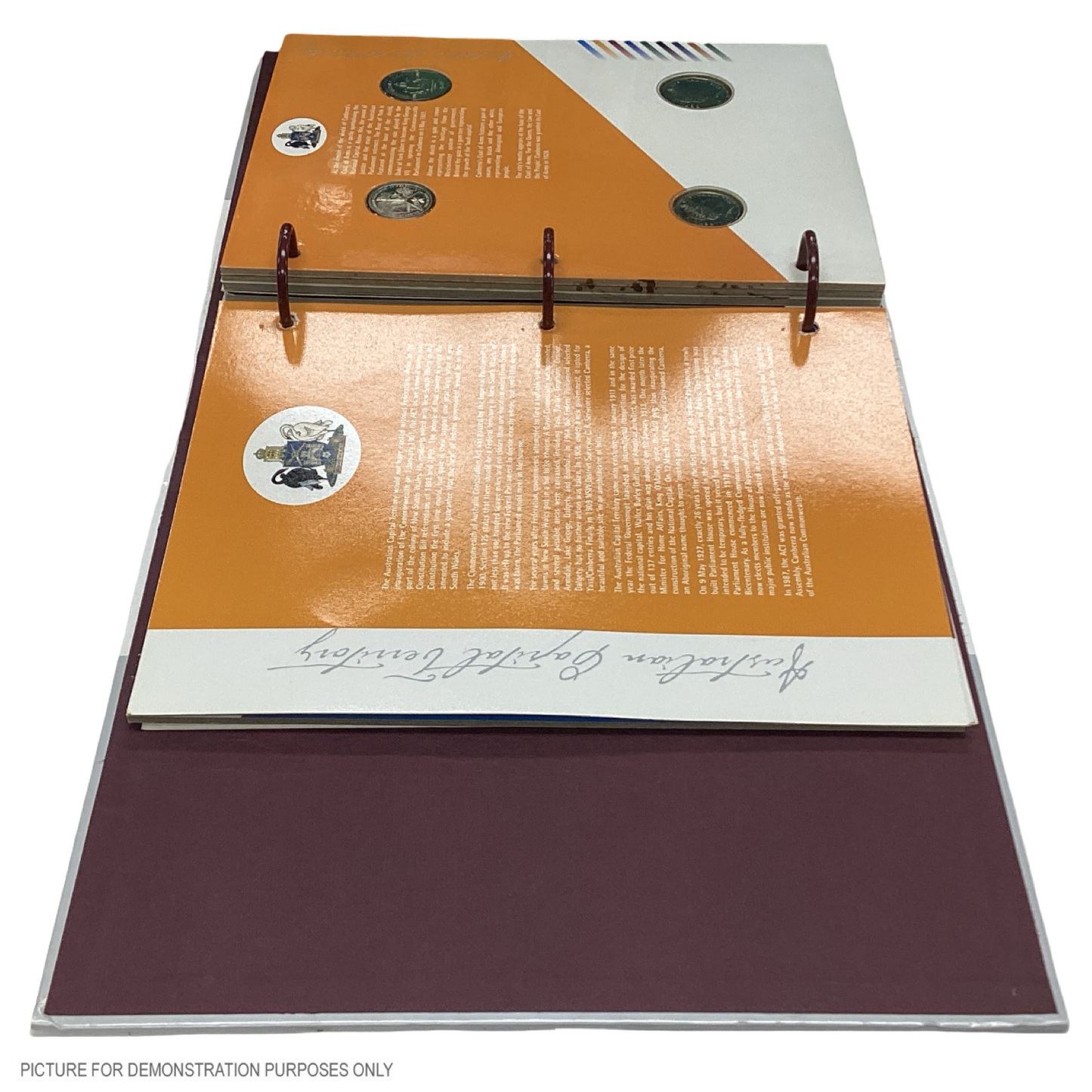 2001 Royal Australian Mint - Centenary of Federation 20 Coin Collection Folder