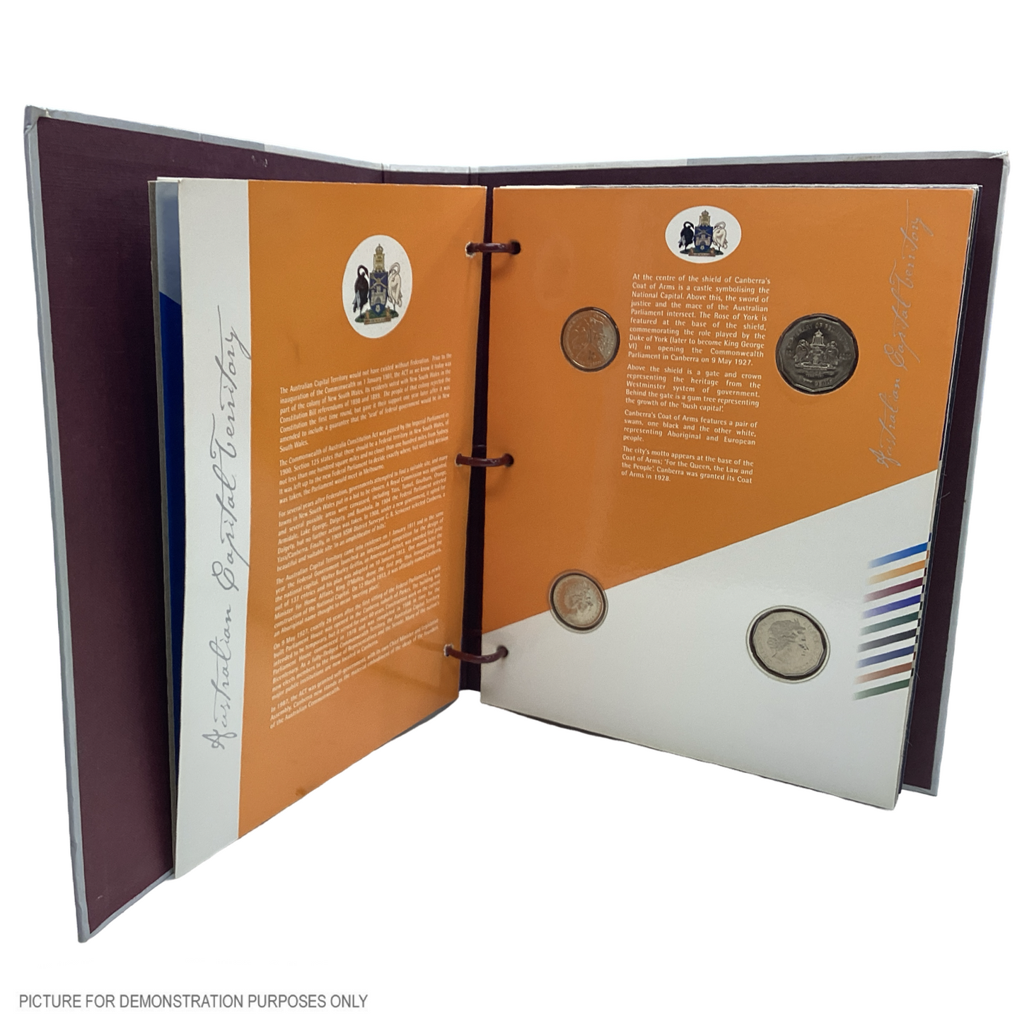 2001 Royal Australian Mint - Centenary of Federation 20 Coin Collection Folder