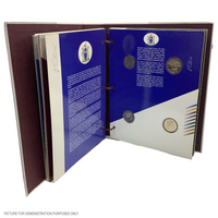 2001 Royal Australian Mint - Centenary of Federation 20 Coin Collection Folder