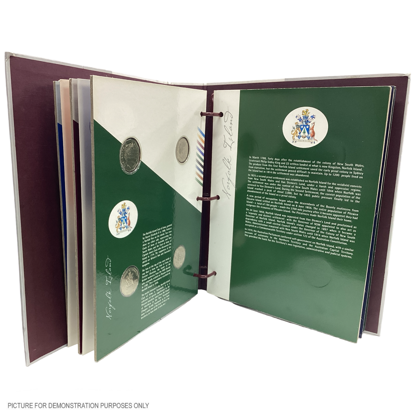 2001 Royal Australian Mint - Centenary of Federation 20 Coin Collection Folder