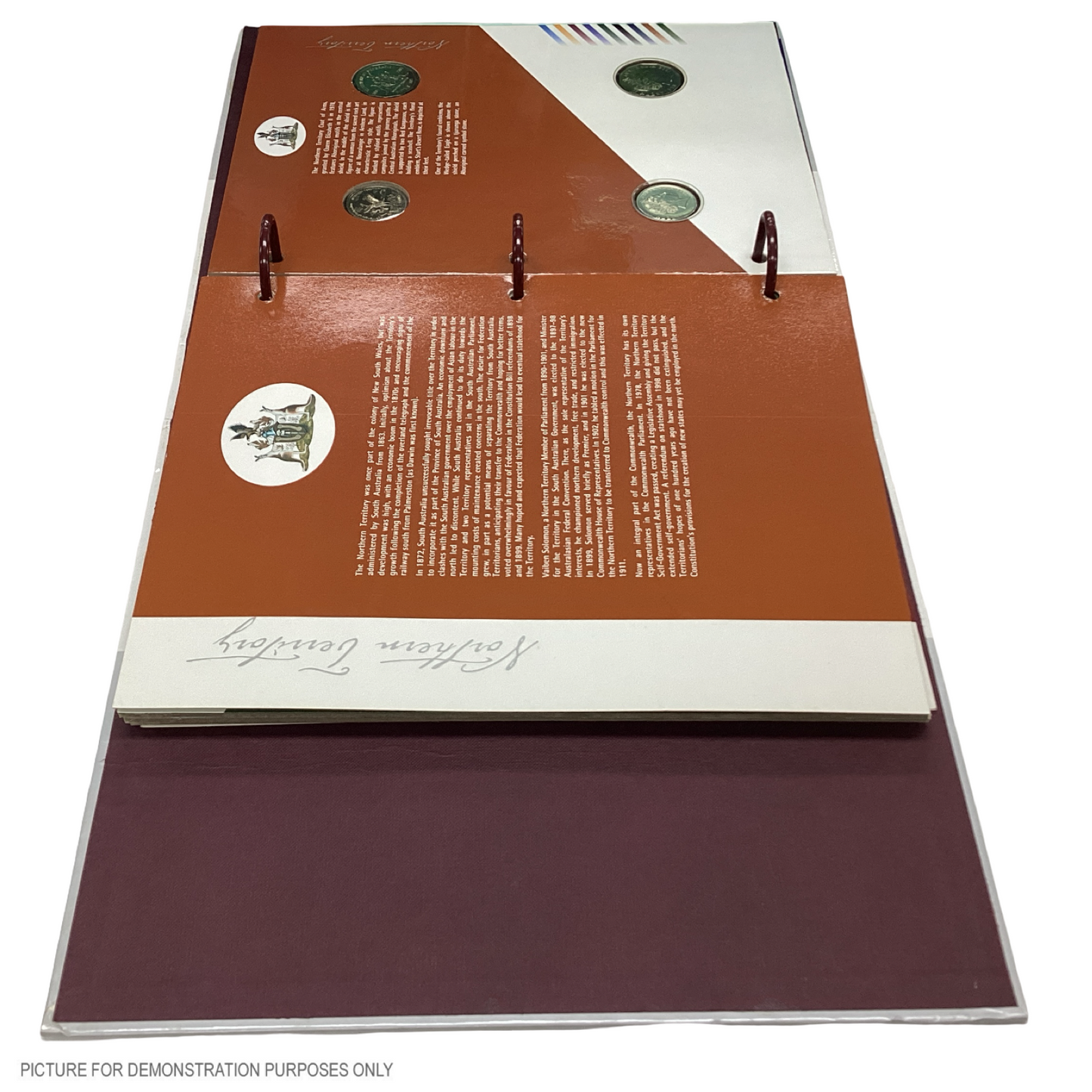 2001 Royal Australian Mint - Centenary of Federation 20 Coin Collection Folder