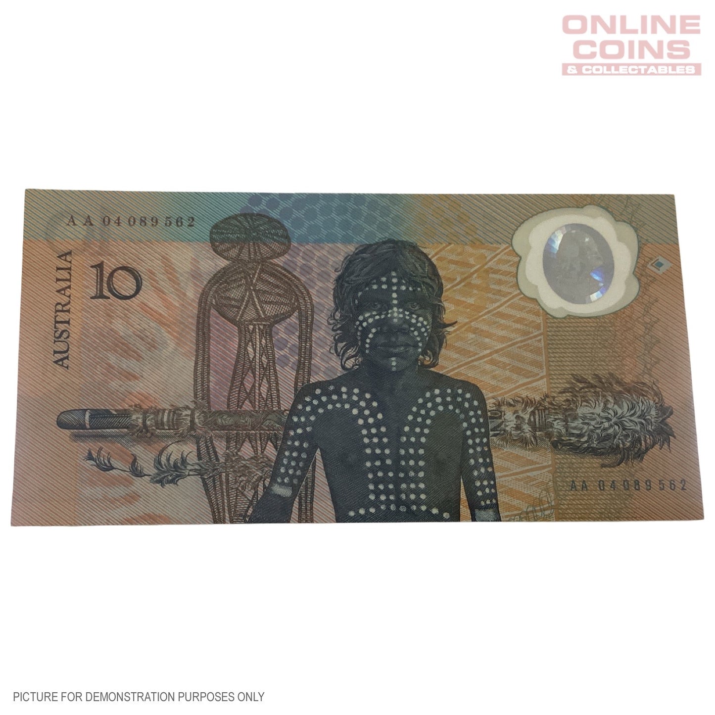 1988 Bicentenary Polymer $10 Note in Folder
