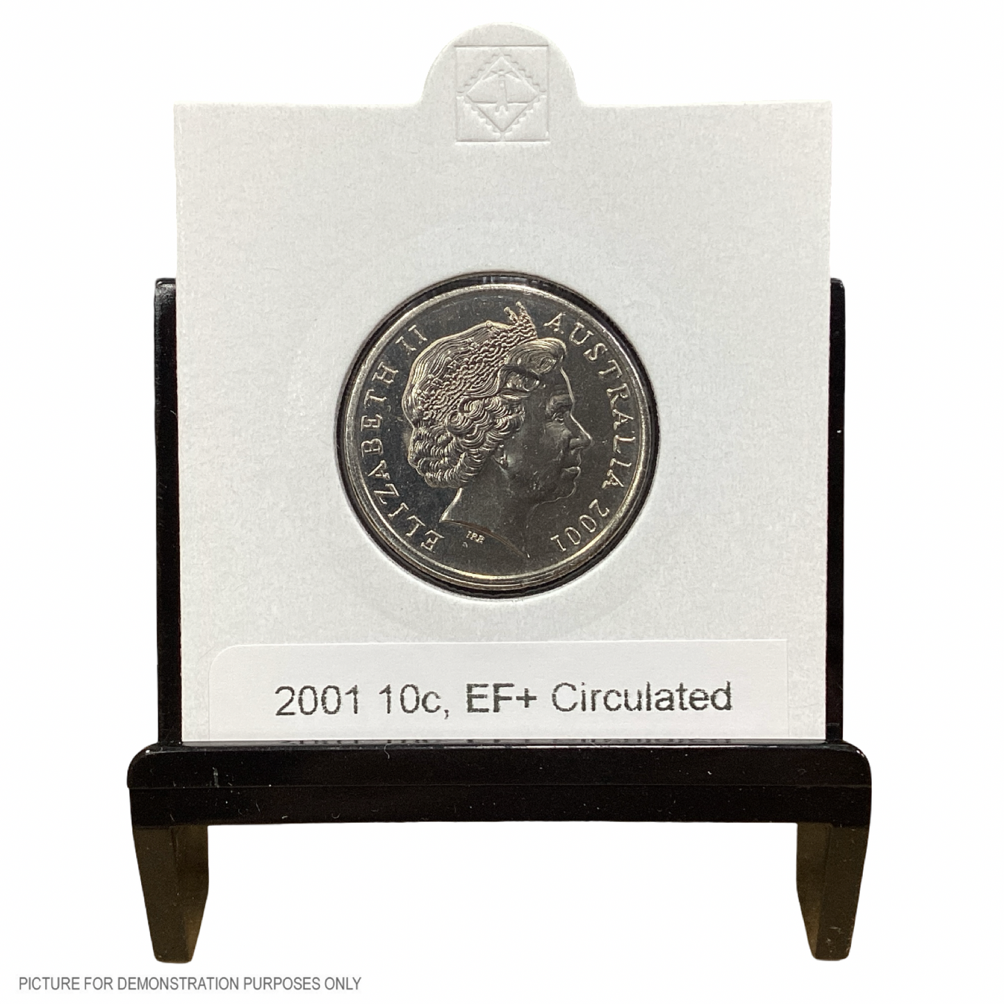 2001 Circulated 10c Coin - EF+