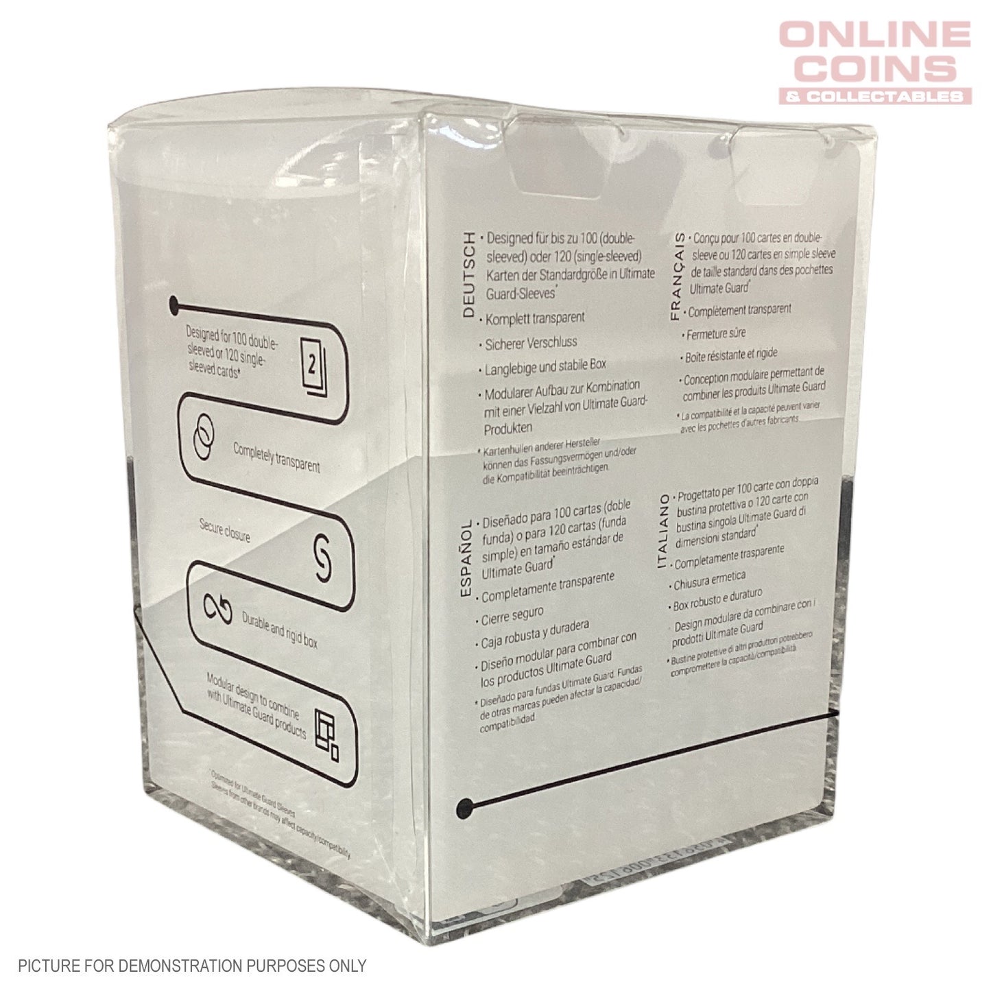 Ultimate Guard BOULDER Case 100+ FROSTED