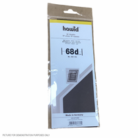 Lighthouse HAWID Stamp Block MOUNT 210x68mm - BLACK [PK10]