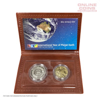 2008 Royal Australian Mint - International Year of Planet Earth - Two Coin Proof Set