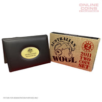 2011 Royal Australian Mint - Australian Wool - Two Coin Proof Set