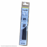 Lighthouse HAWID Stamp Block MOUNT 210x25mm - BLACK [PK25]