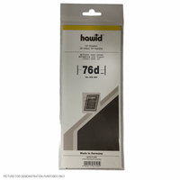 Lighthouse HAWID Stamp Block MOUNT 210x76mm - BLACK [PK10]
