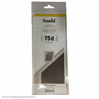 Lighthouse HAWID Stamp Block MOUNT 210x75mm - BLACK [PK10]