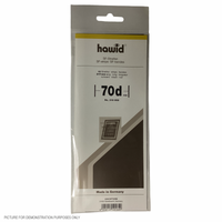 Lighthouse HAWID Stamp Block MOUNT 210x70mm - BLACK [PK10]