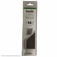 Lighthouse HAWID Stamp Block MOUNT 210x44mm - BLACK [PK25]