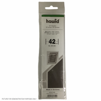 Lighthouse HAWID Stamp Block MOUNT 210x42mm - BLACK [PK25]