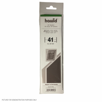 Lighthouse HAWID Stamp Block MOUNT 210x41mm - BLACK [PK25]