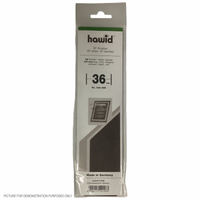 Lighthouse HAWID Stamp Block MOUNT 210x36mm - BLACK [PK25]