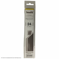 Lighthouse HAWID Stamp Block MOUNT 210x24mm - BLACK [PK25]